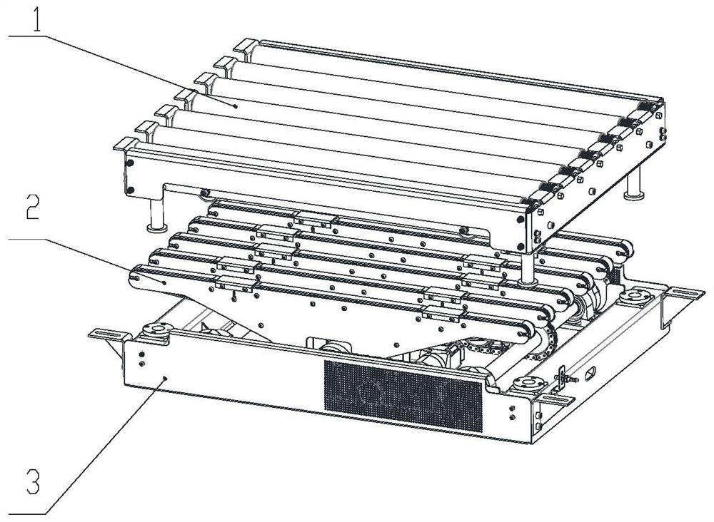 High-speed jacking and transferring control method