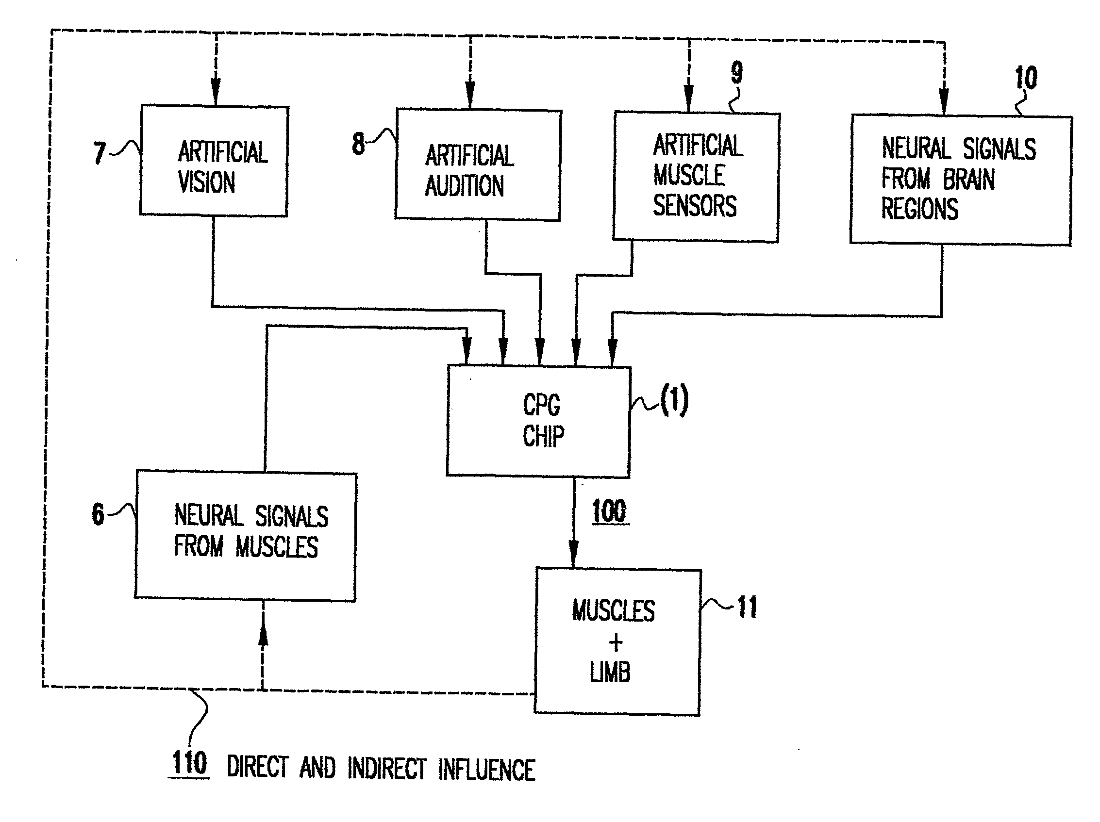 Biomorphic rhythmic movement controller