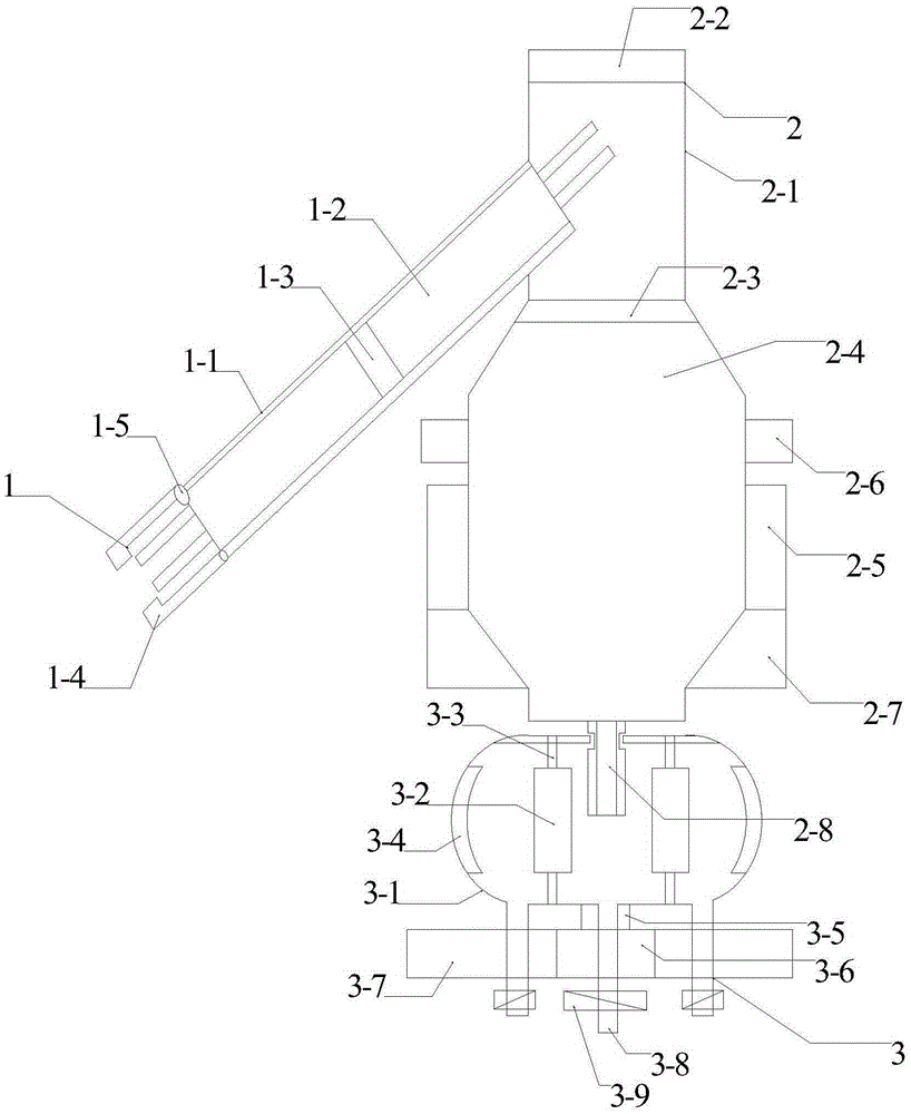 Multiple powder screening machine with electromagnetic separation function