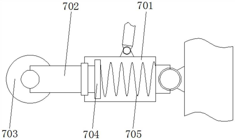 A heat-absorbing and heat-conducting device utilizing deep geothermal energy