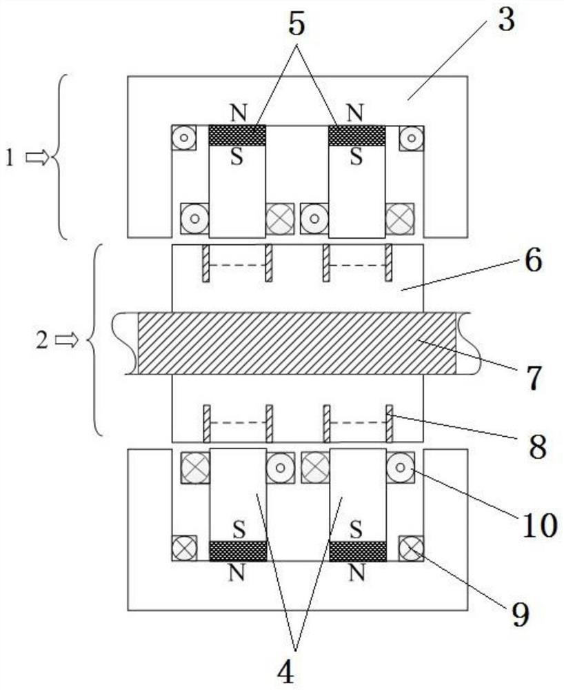 A five-degree-of-freedom magnetic levitation switched reluctance motor