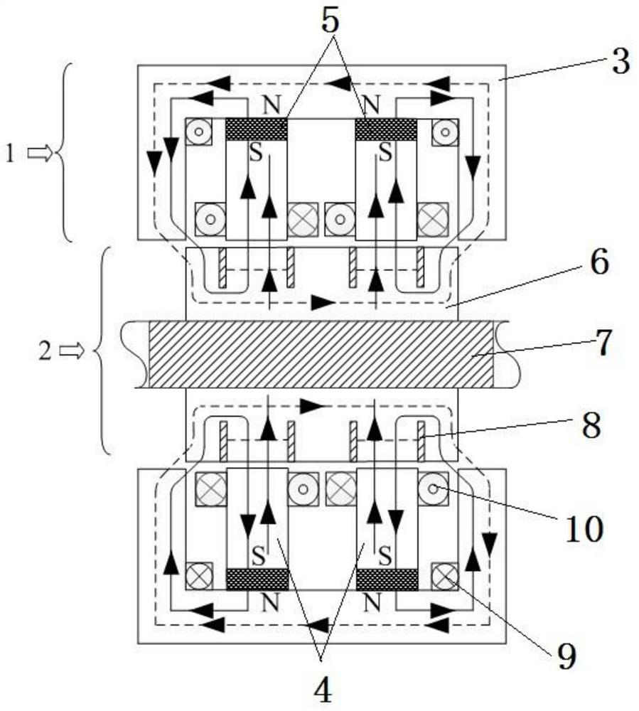 A five-degree-of-freedom magnetic levitation switched reluctance motor