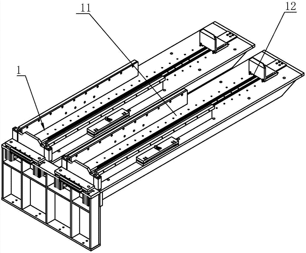 Automatic glasses leg production line