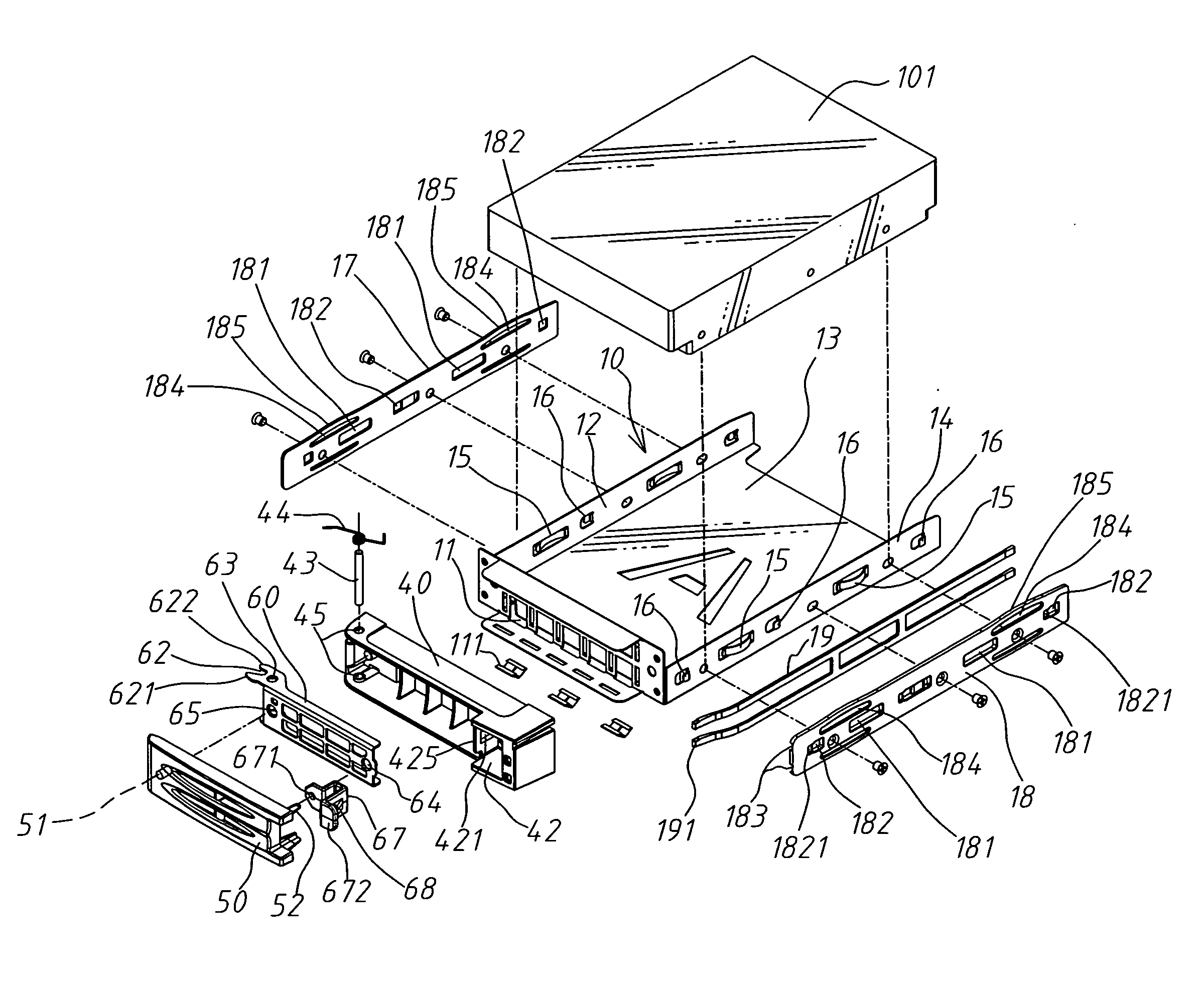 Data cartridge device for computer equipment