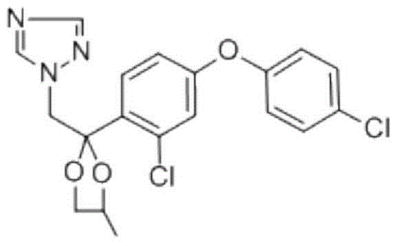 Sterilization composition containing prochloraz nantokite and triazole bactericide as well as application thereof