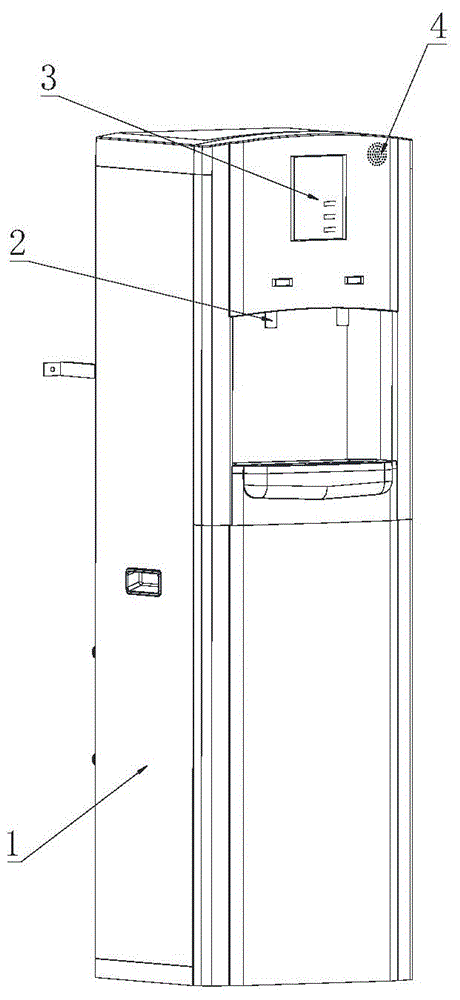 Intelligent direct water dispenser