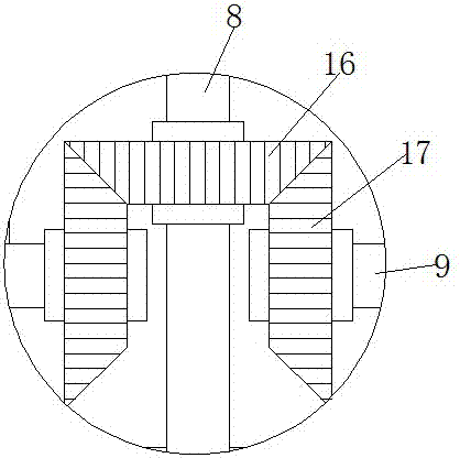 Stirring machine for food processing