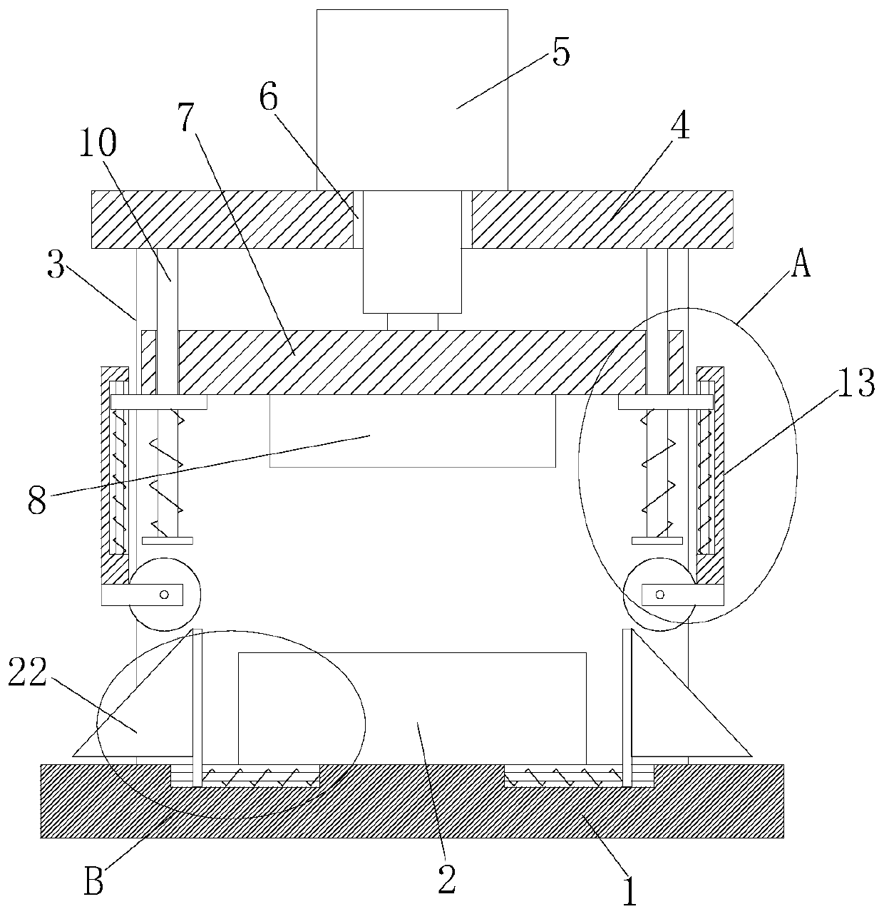 A stamping machining equipment