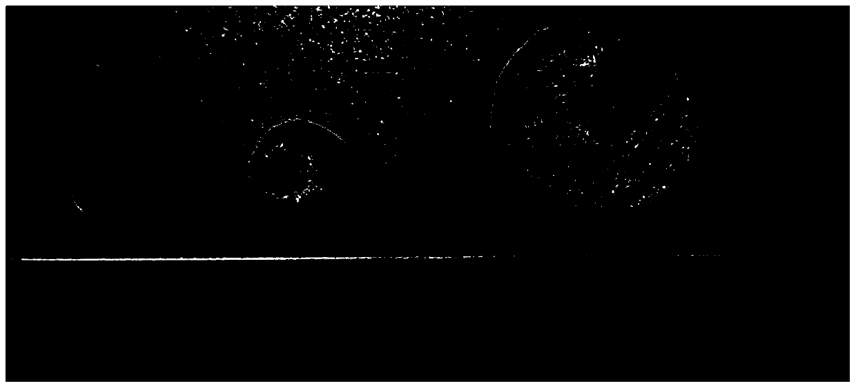 Iodine-starch aerogel and preparation method and application thereof