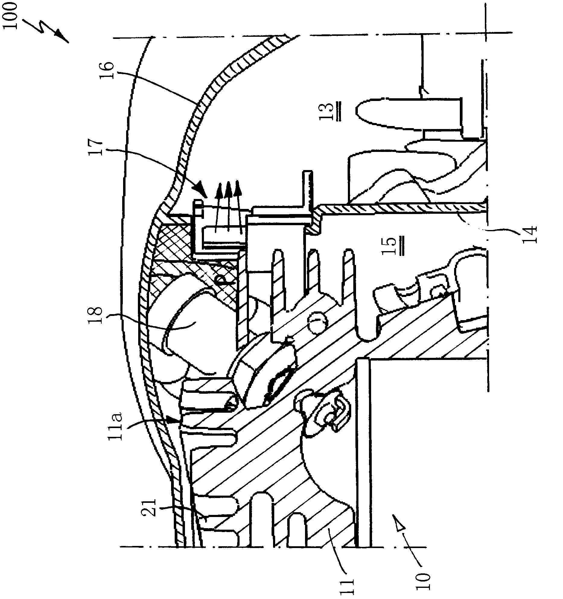 Motor-driven implement having improved carburettor preheating apparatus