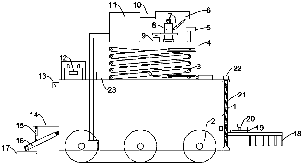 Intelligent fire-fighting robot and fire-fighting device