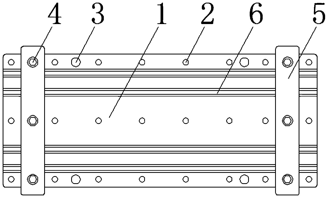 Manufacturing process for aluminum alloy tooling plate for titanium rod punching