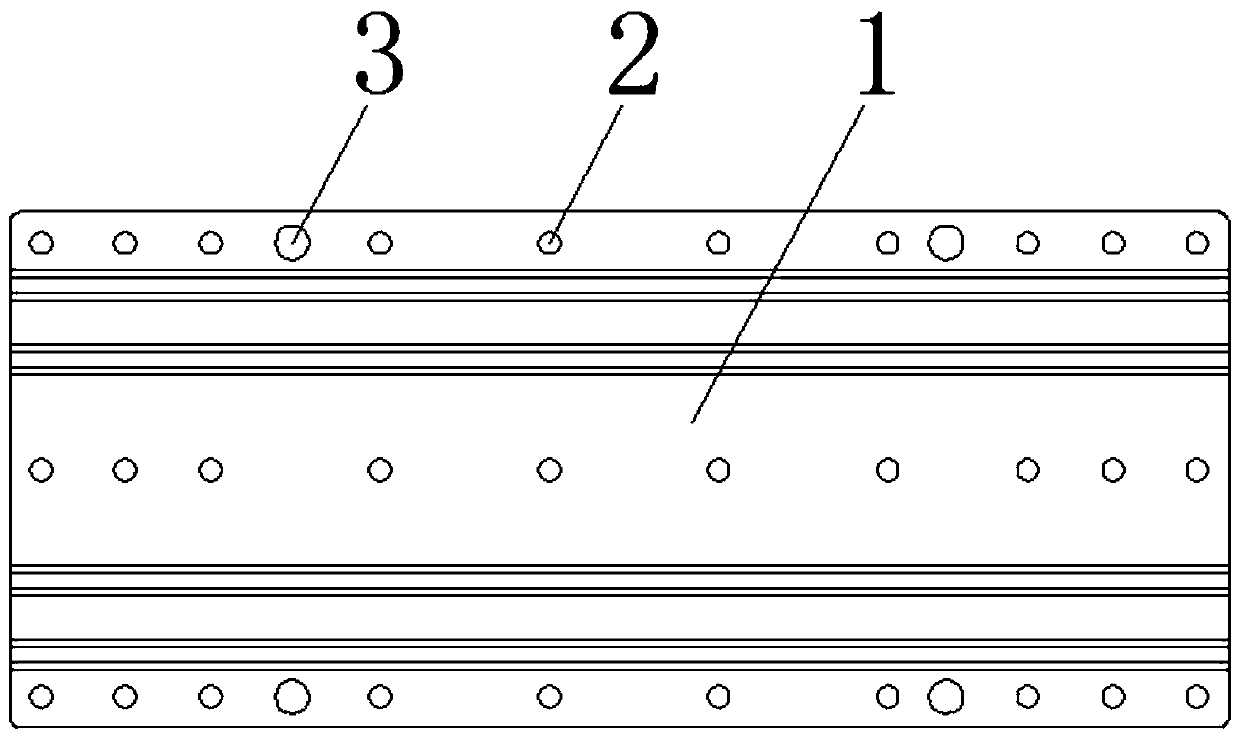 Manufacturing process for aluminum alloy tooling plate for titanium rod punching