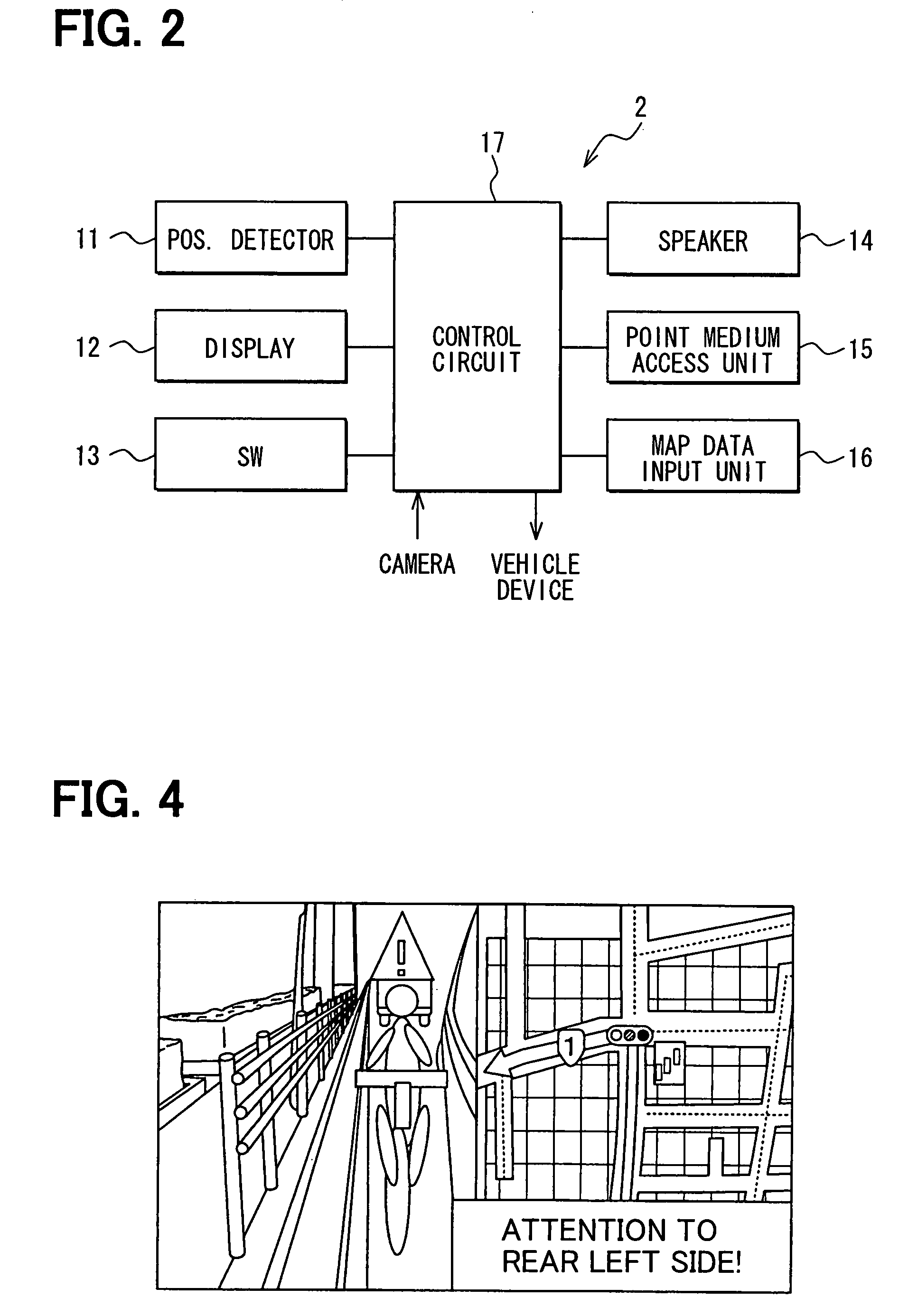 Driving operation feedback apparatus and program for same