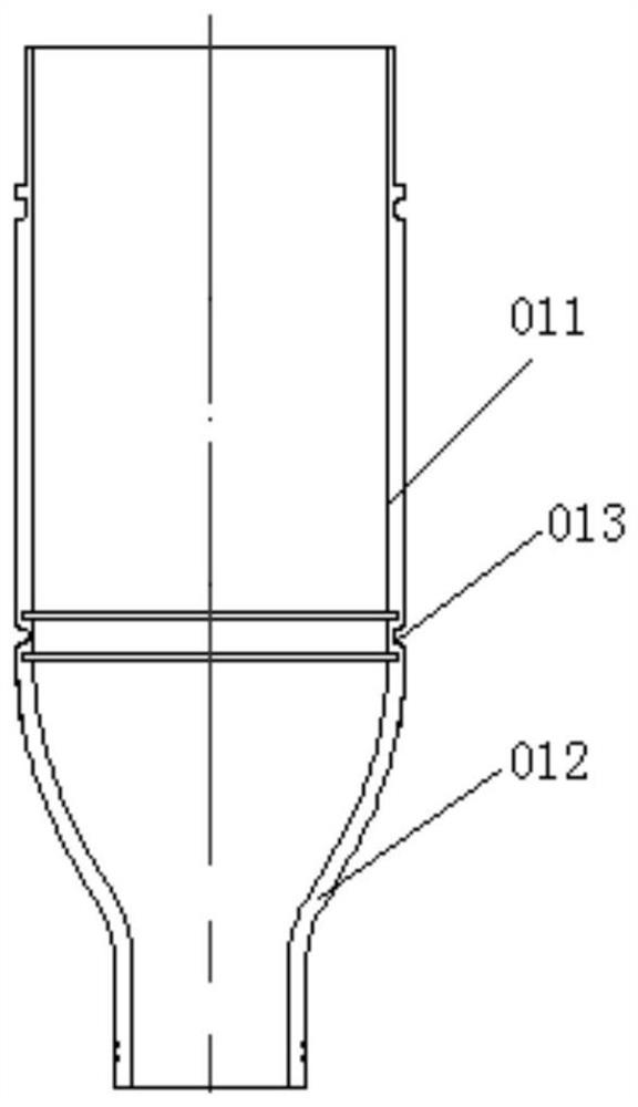 Thin-wall type cooling hole liquid flow detection device and method