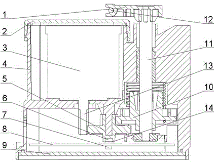 Hall-sensing electronic accelerator assembly based on AMT (Automated Mechanical Transmission)