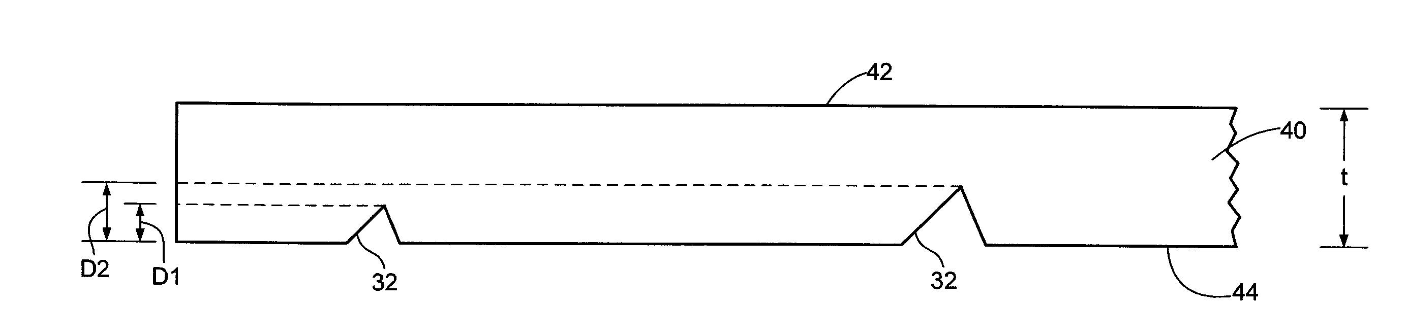 Scored media substrate and curling remedy for micro-fluid applications