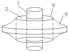 Pier fluid anti-collision device