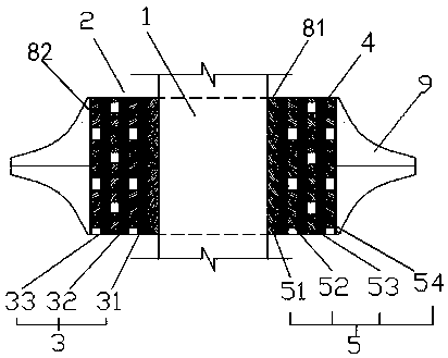 Pier fluid anti-collision device