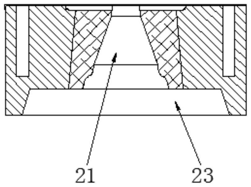 Negative pressure die-casting method and device for heat-resistant steel exhaust manifold