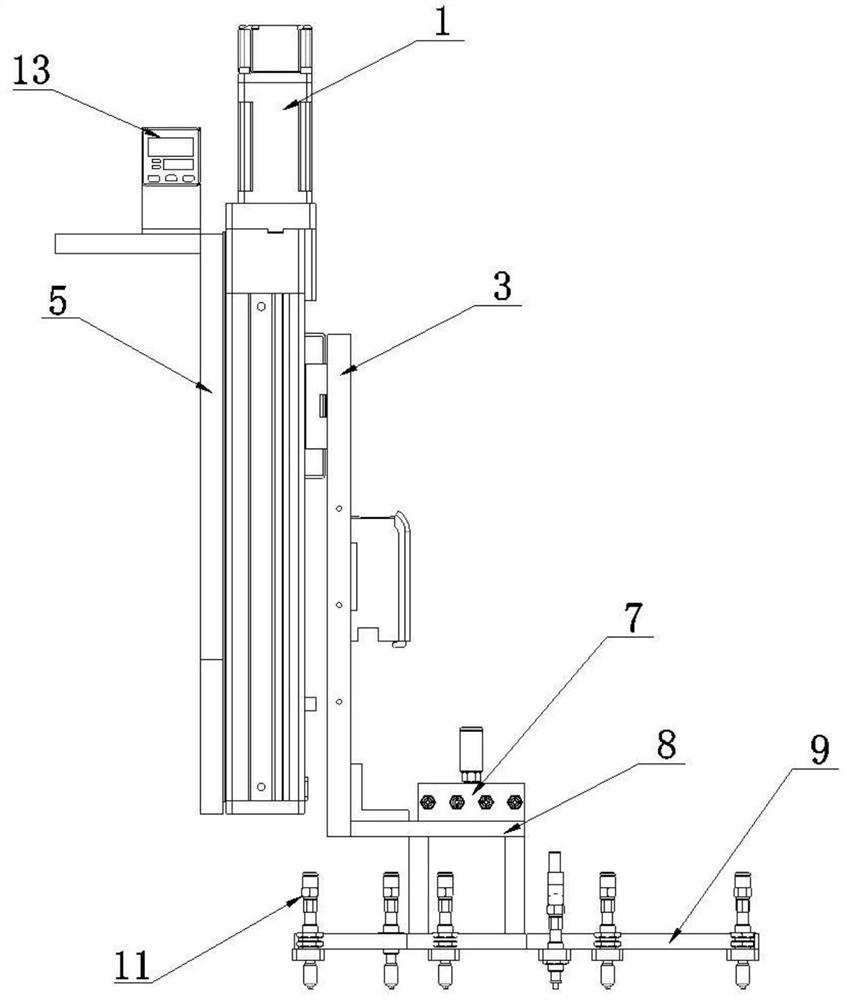 Loading suction cup assembly device