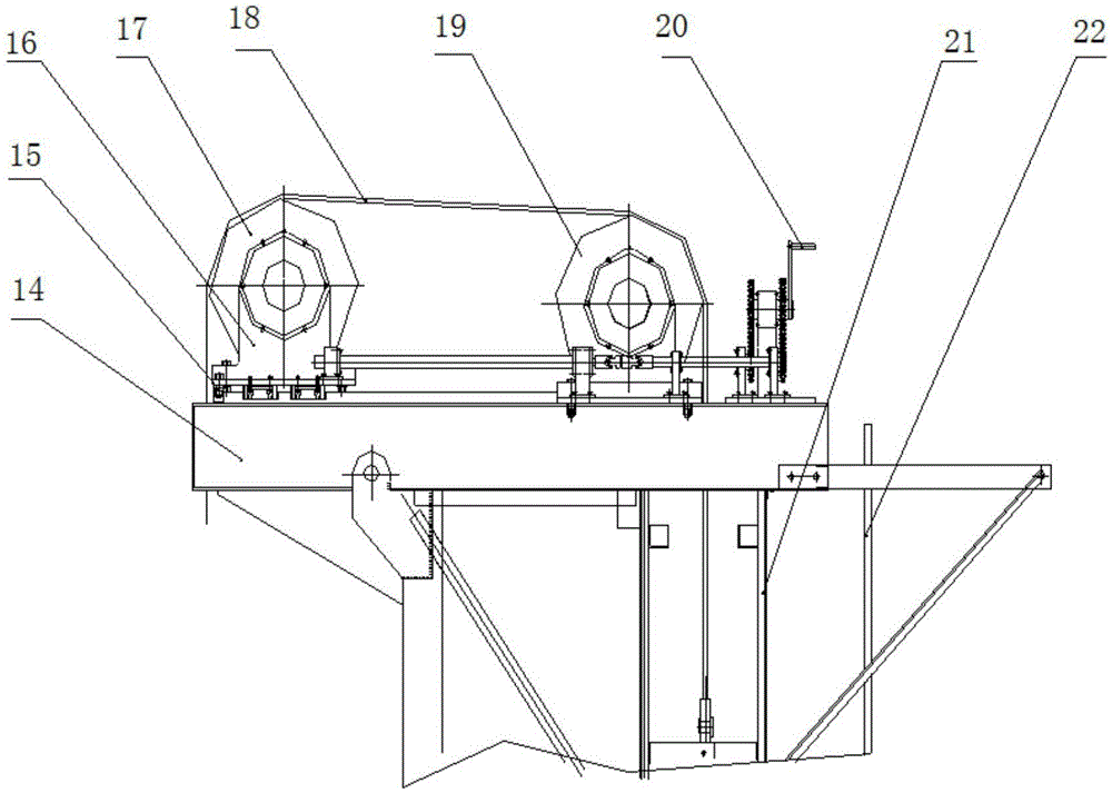 A tower type linear pumping unit