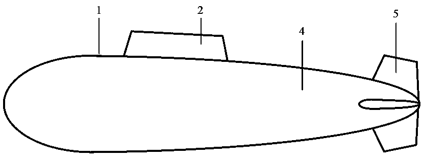 Magnetic current propulsion system for underwater vehicle surface