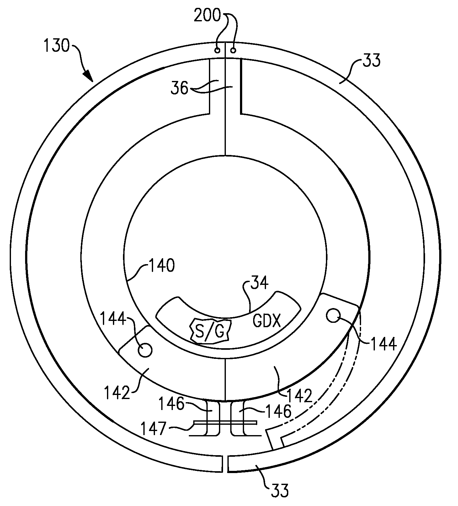 Access door for gas turbine engine components