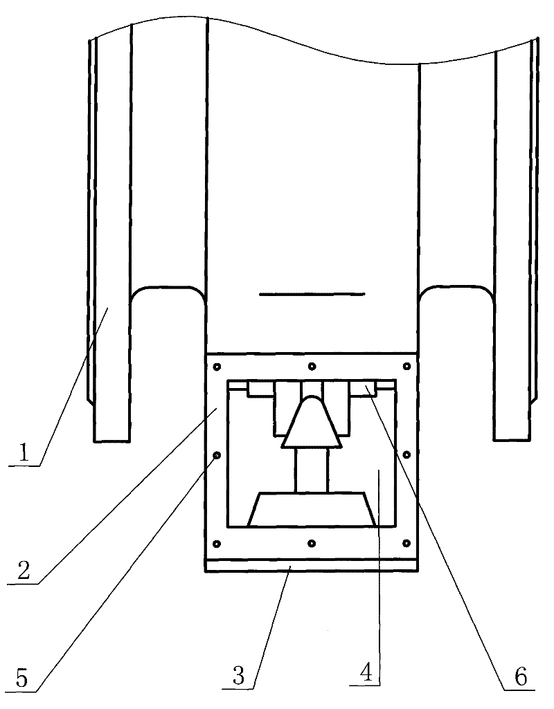 Cleaning structure of gas gate valve