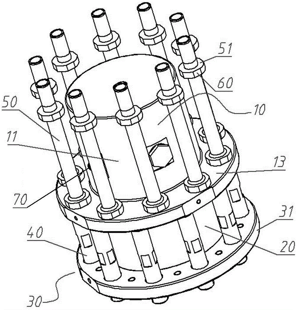 Two-electrode gas switch