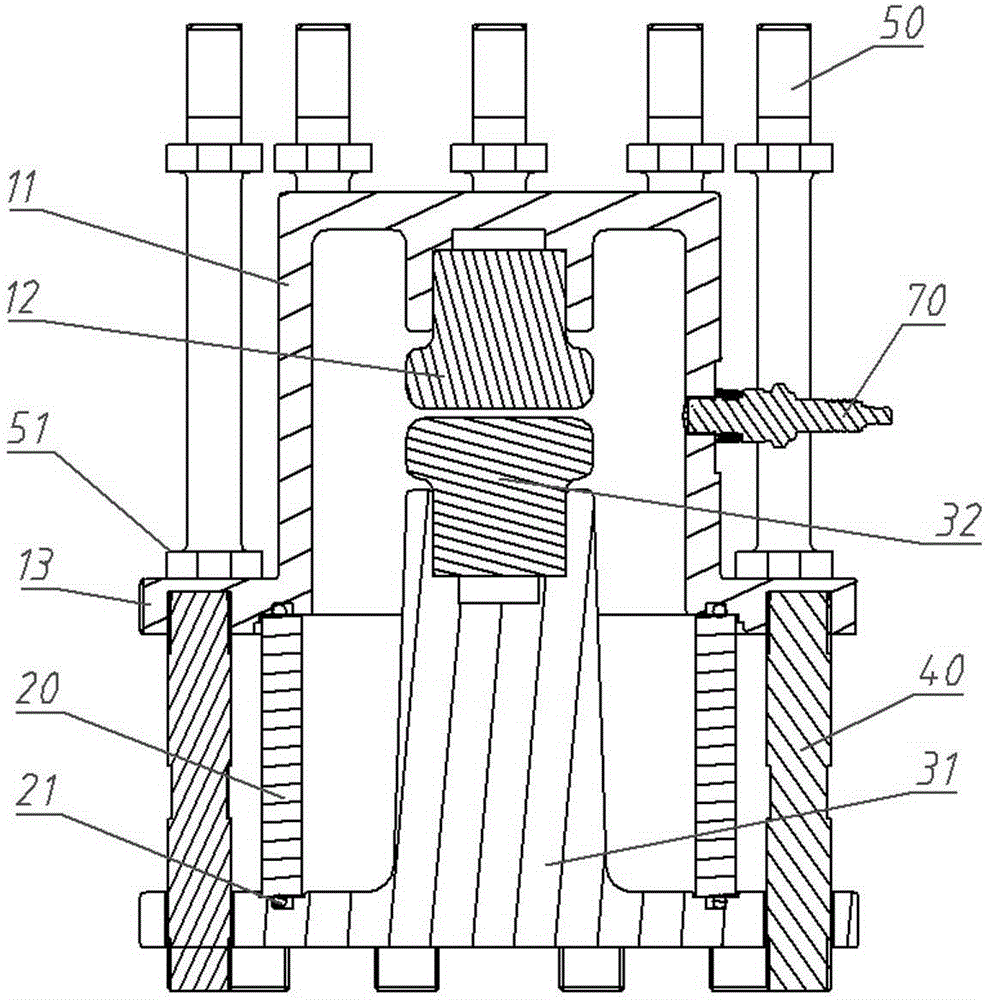 Two-electrode gas switch