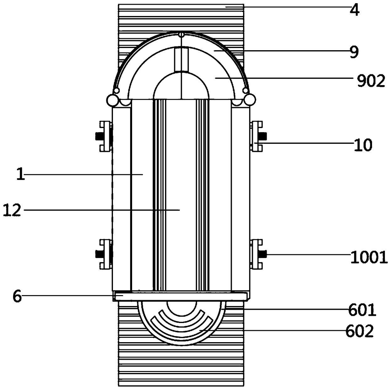 Farrowing-assistant crate structure for sow parturition