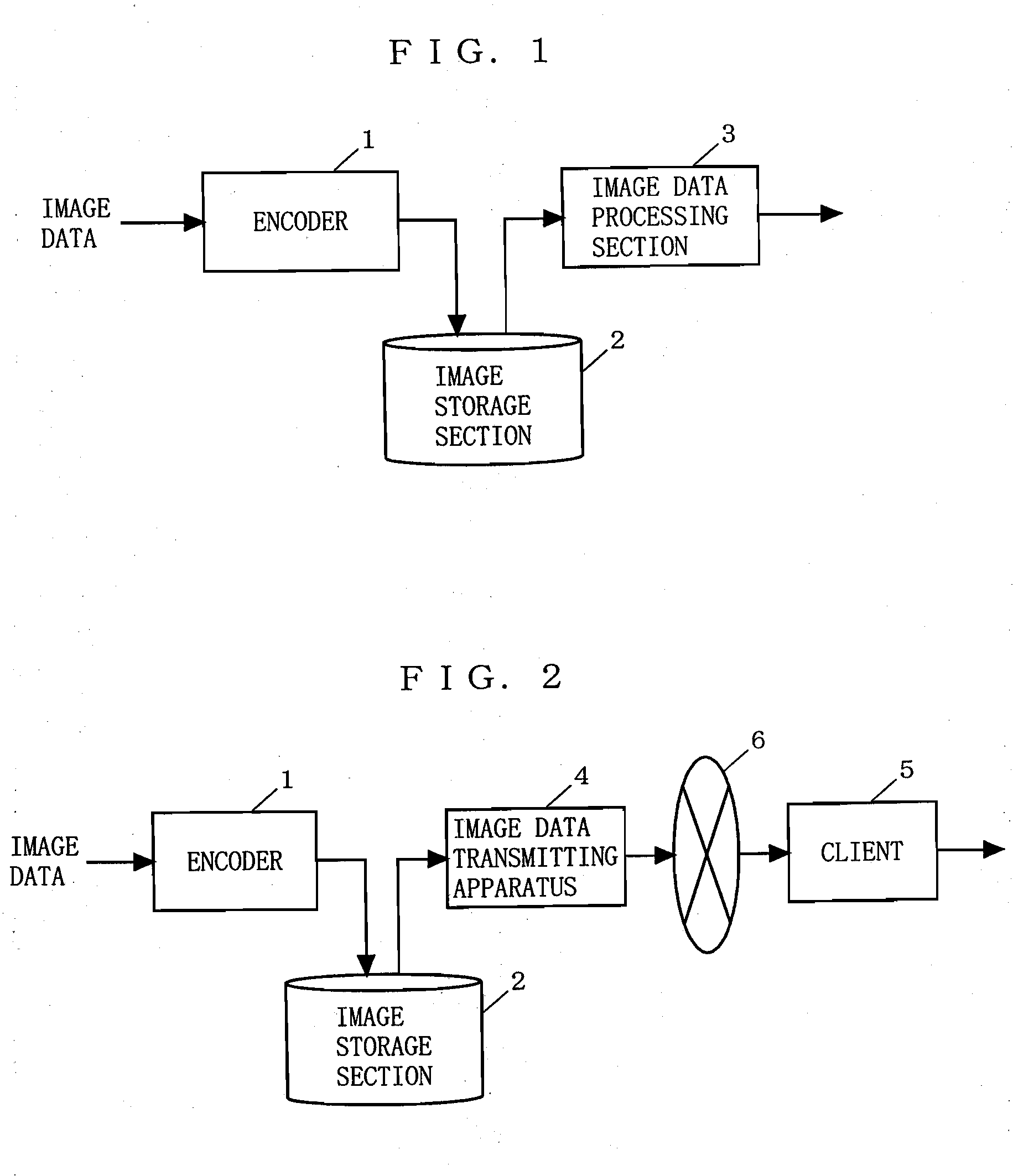 Image data transmitting apparatus and method and image data reproducing apparatus and method