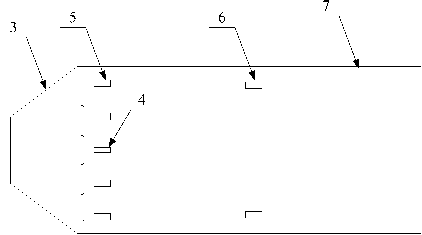 Piezoelectric plate vibration detection and control device and method based on laser displacement sensor