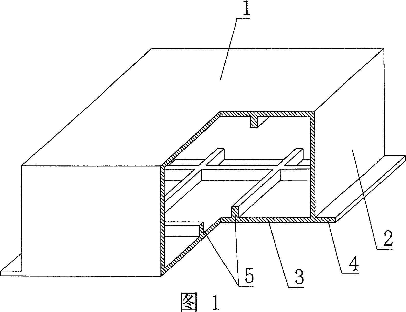 Production of cavity molding shell member for cast-in-situs concrete