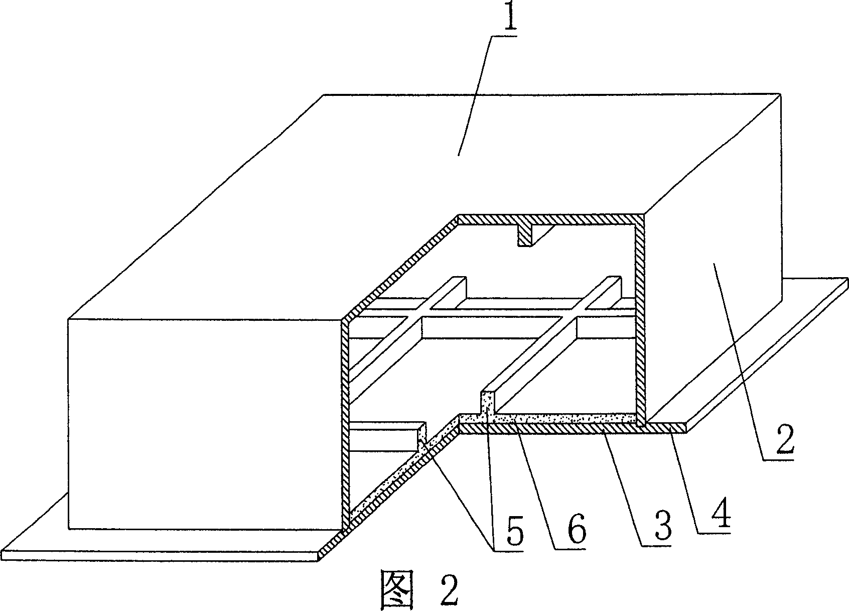 Production of cavity molding shell member for cast-in-situs concrete