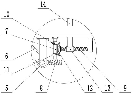 Wire feeding assembly and discharging device for electric power wire laying