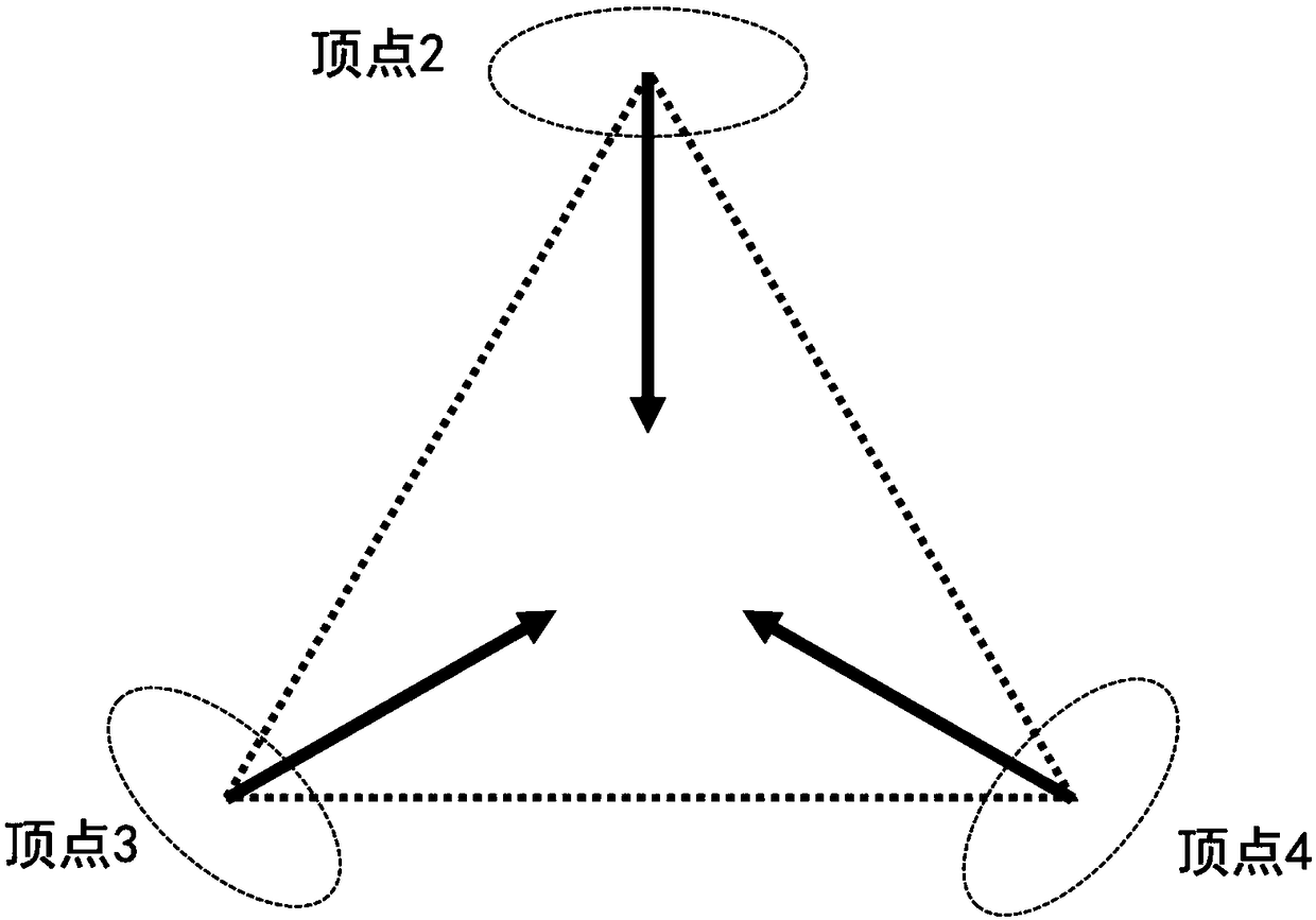 Unmanned aerial vehicle with four-shaft cone power structural layout