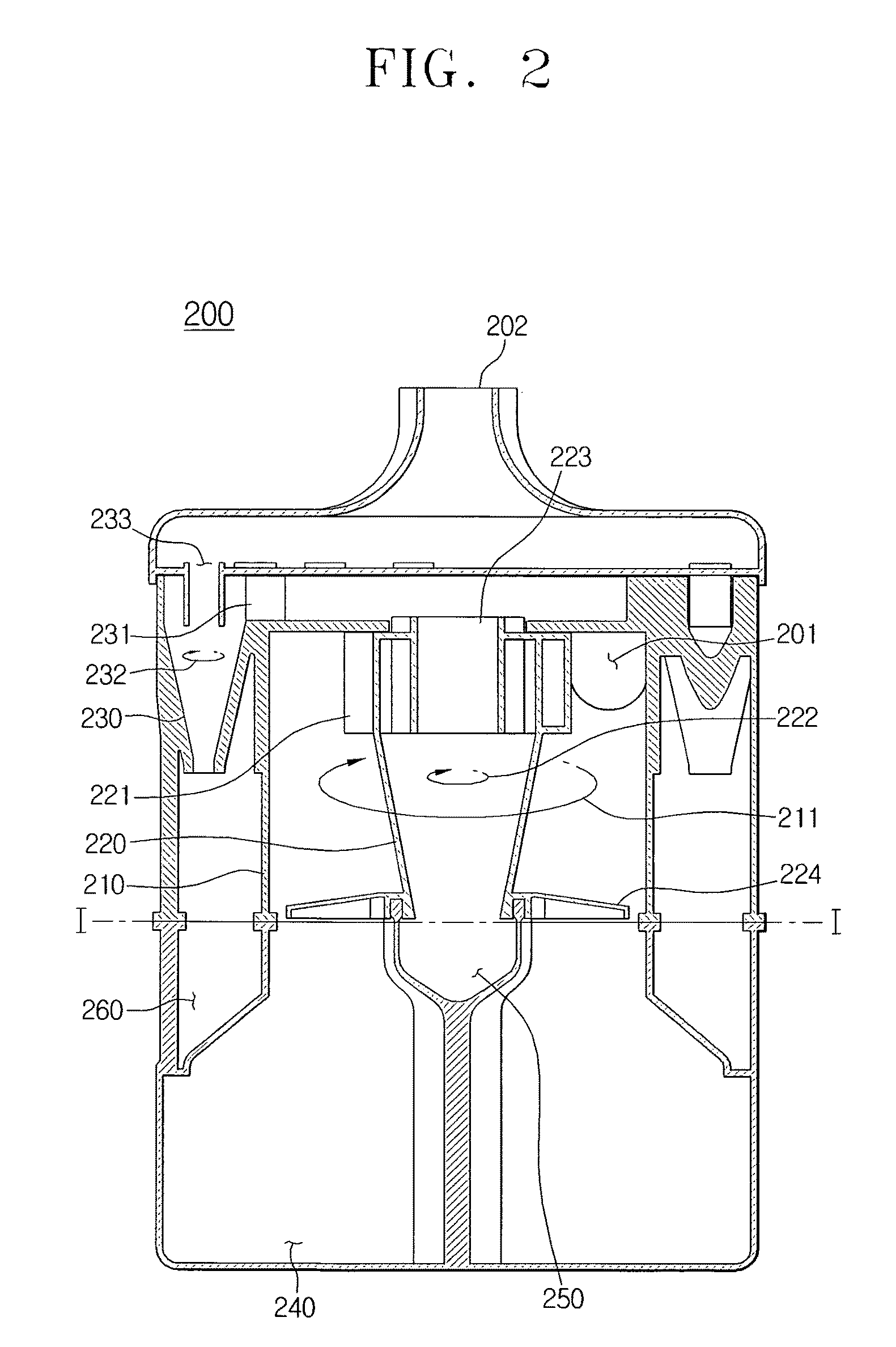 Multi-cyclone dust separating apparatus and cleaner having the same