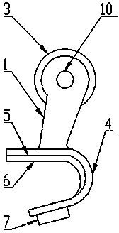 Binding device for overhead lead and stay wire