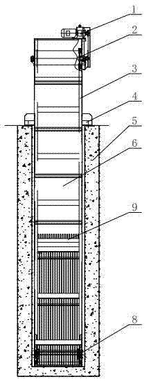 Anti-fishing type grating trash cleaning machine