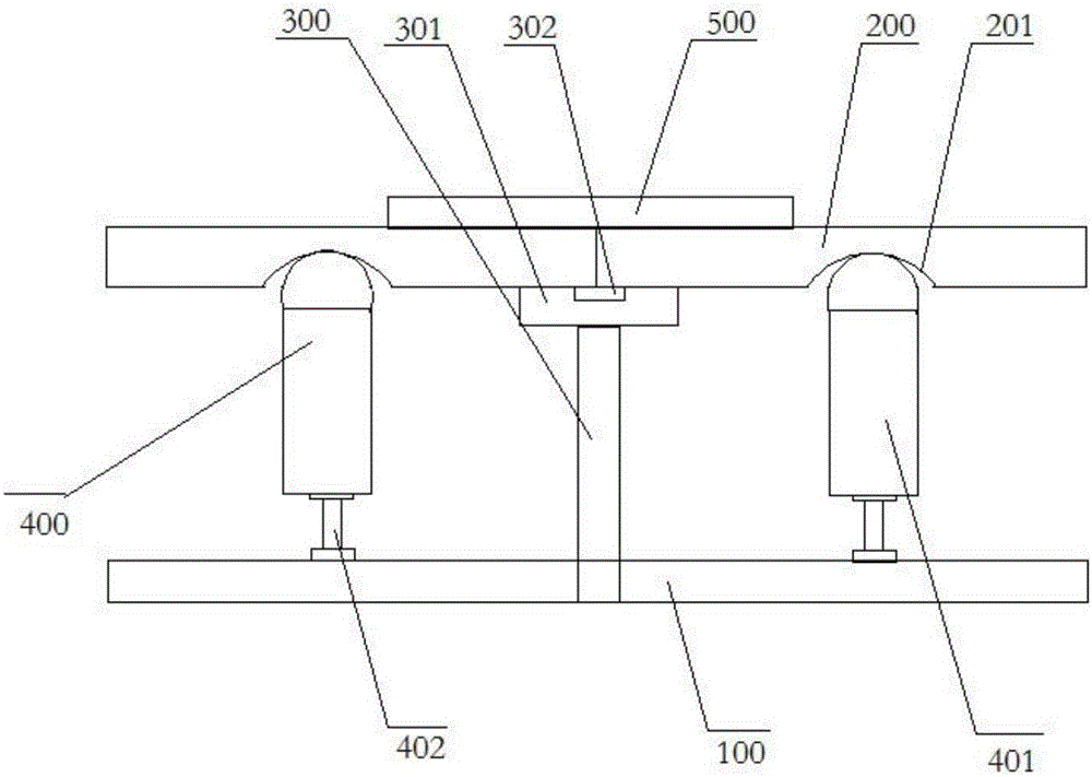 Stamping lower die with adjustable angle