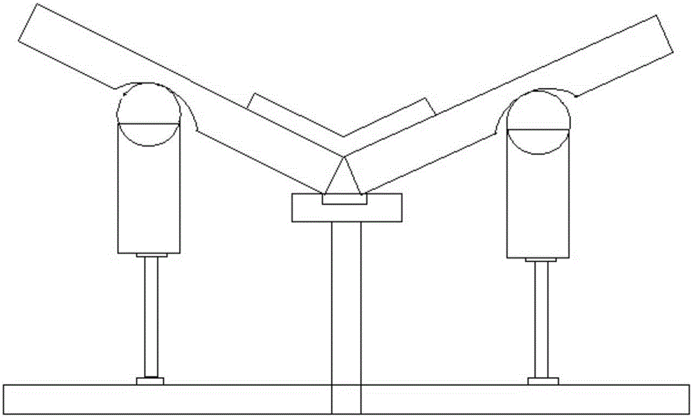 Stamping lower die with adjustable angle