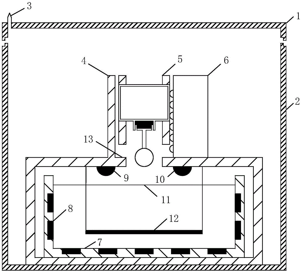 A device and method for measuring liquid fluid-solid transformation mechanism during impact