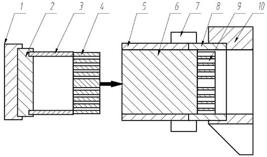 Forming device and processing method of light-alloy wide sheet