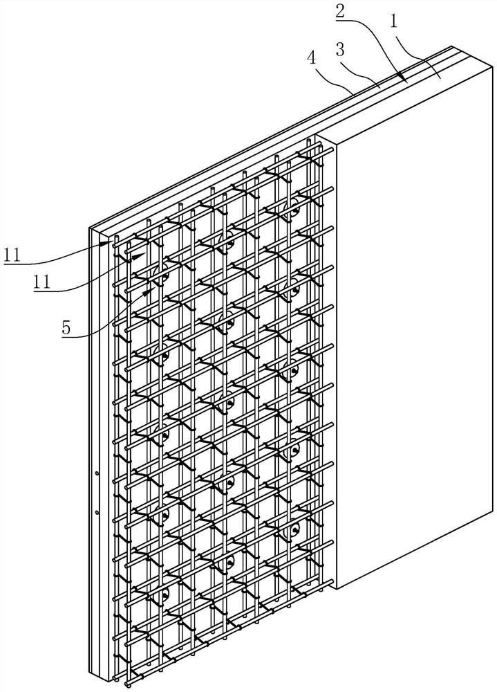 A kind of prefabricated concrete sandwich insulation exterior wall panel and preparation method thereof