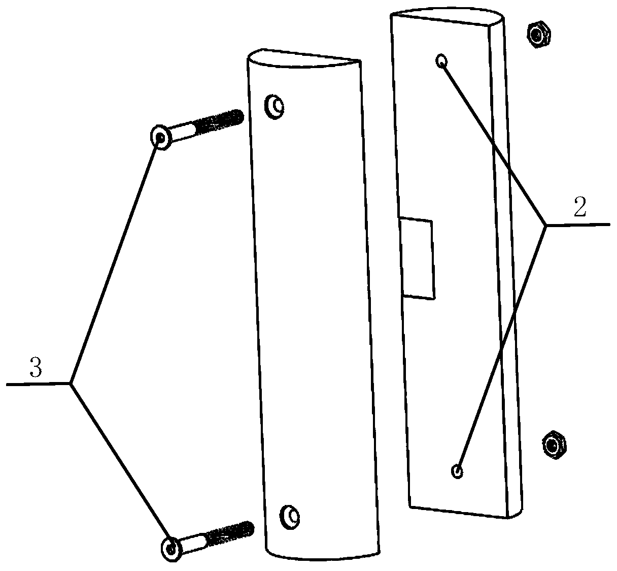 Bending and torsion composite piezoelectric energy harvester capable of improving energy harvesting capability