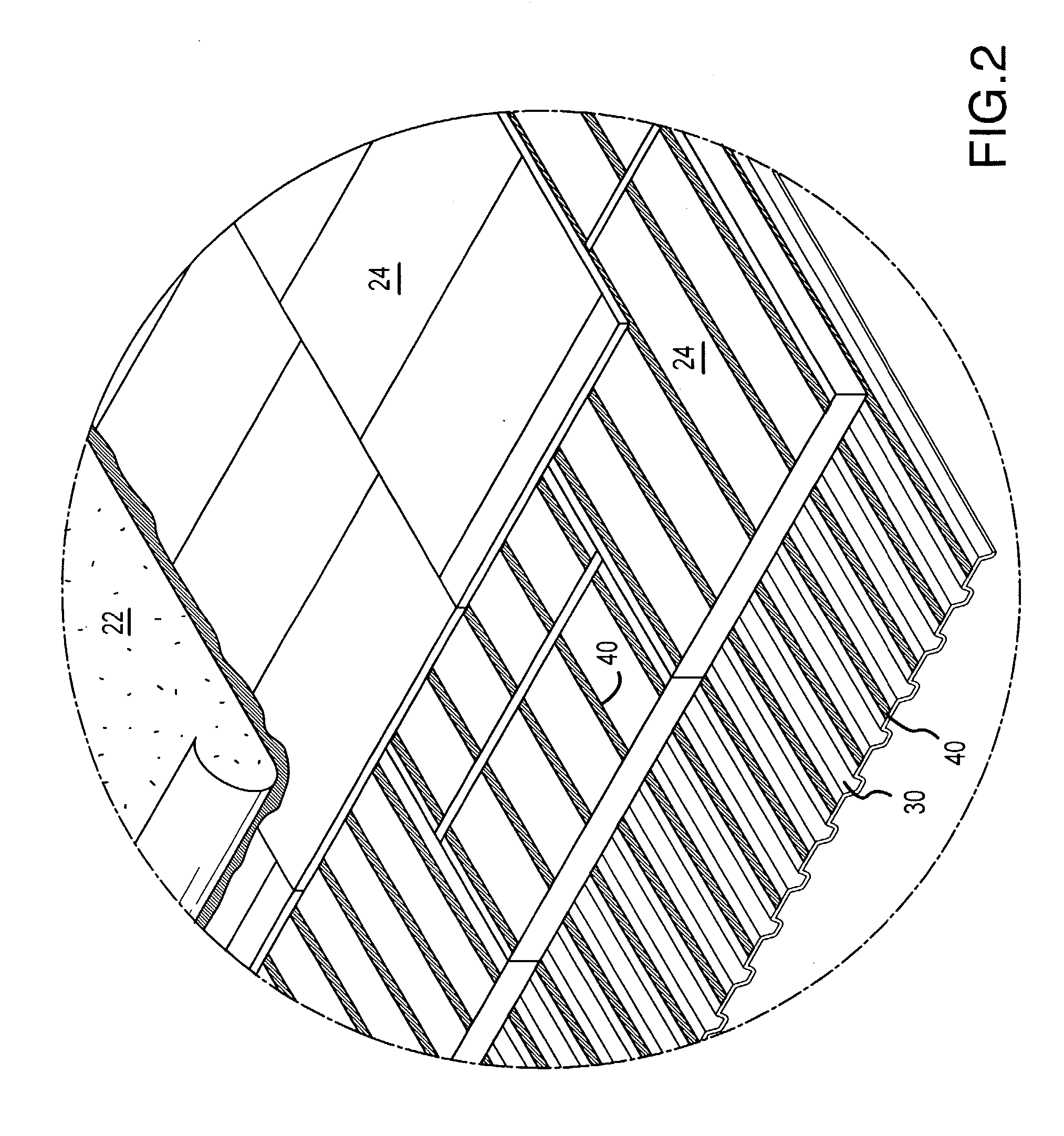 Composition and method for roofing material installation