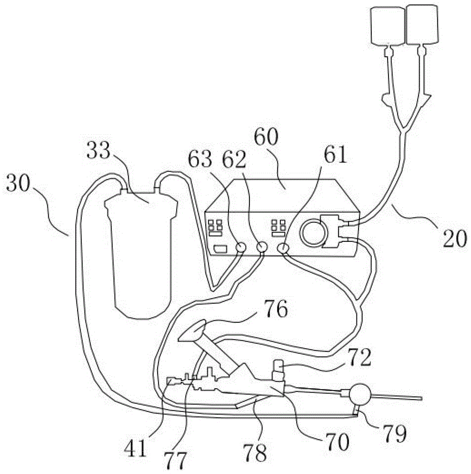 Multifunctional perfusion and suction platform and using method