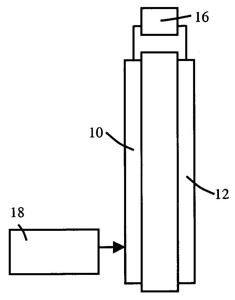 Anhydrous proton conductor based on heterocycle attached to a polymer backbone